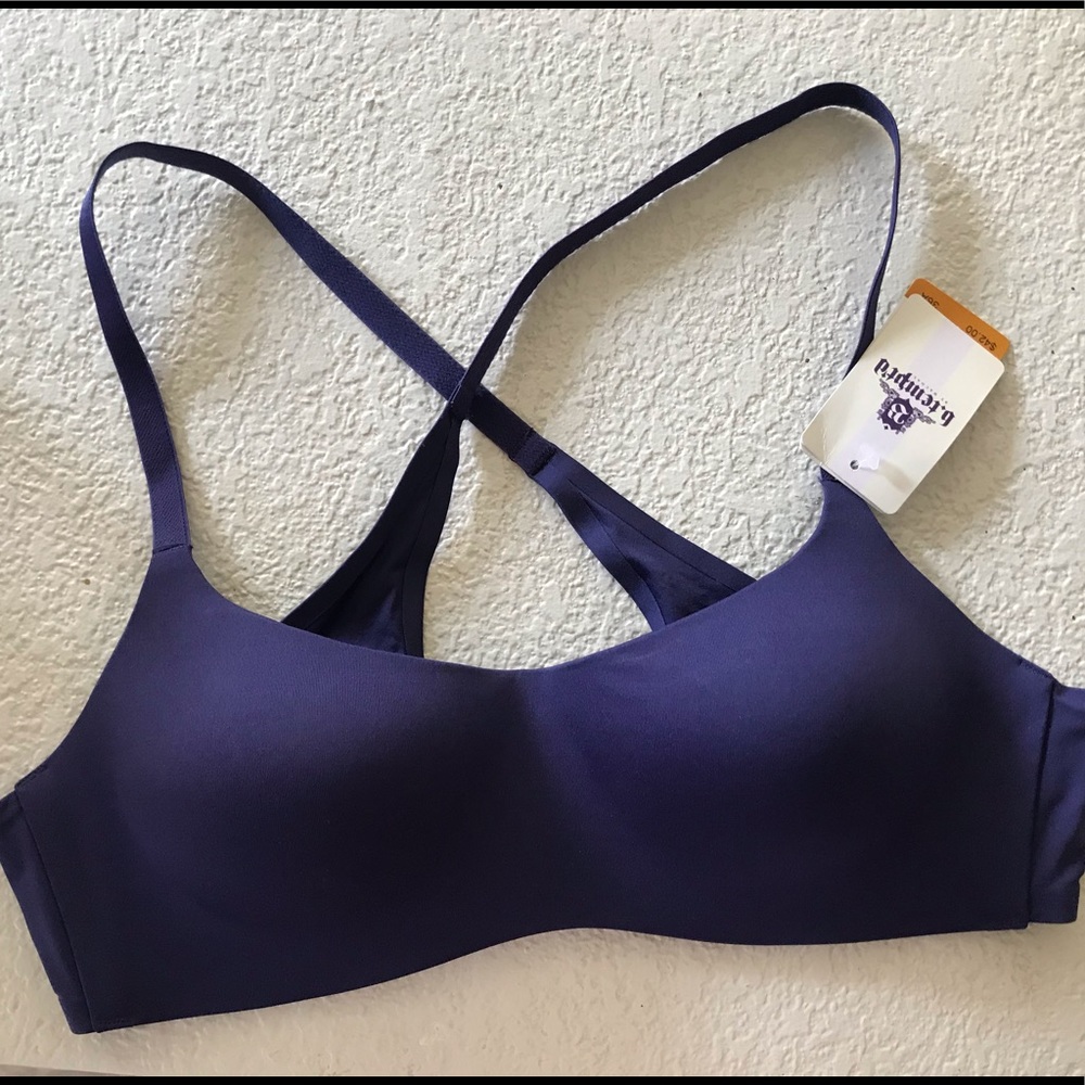 NWT B.tempt’d by Wacoal blue molded cup 36A bra